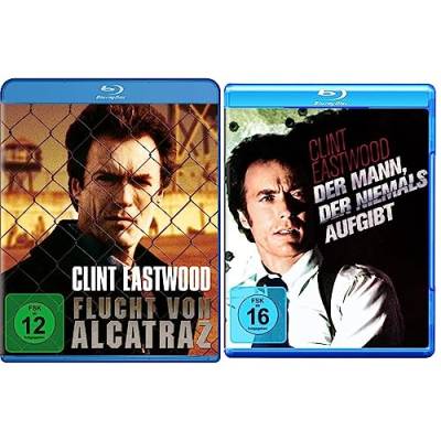 Flucht von Alcatraz [Blu-ray] & Der Mann, der niemals aufgibt [Blu-ray] von Paramount Pictures (Universal Pictures)