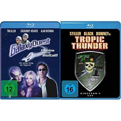Galaxy Quest - Planlos durchs Weltall [Blu-ray] & Tropic Thunder (Director's Cut) [Blu-ray] von Paramount Pictures (Universal Pictures)