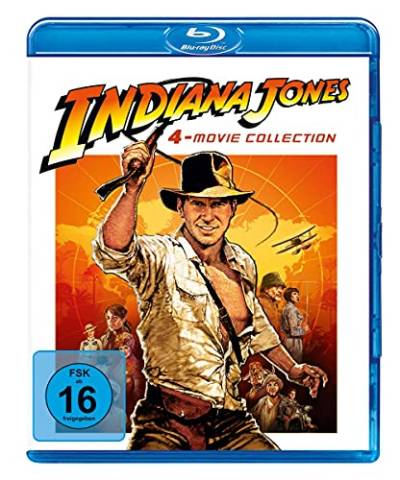 Indiana Jones – 4-Movie Collection [Blu-ray] von Paramount Pictures (Universal Pictures)