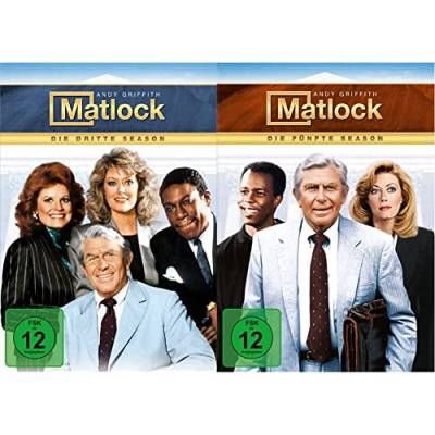 Matlock - Season 3 [5 DVDs] & Matlock - Season 5 [6 DVDs] von Paramount Pictures (Universal Pictures)