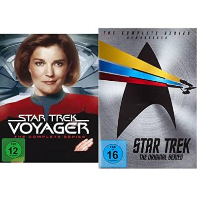 Star Trek - Voyager: Complete Boxset (48 Discs) & STAR TREK: Raumschiff Enterprise - Complete Boxset - Remastered [23 DVDs] von Paramount Pictures (Universal Pictures)