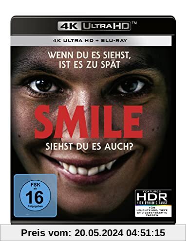 Smile - Siehst du es auch - 4K Ultra HD Blu-ray + Blu-ray (4K Ultra HD) von Parker Finn