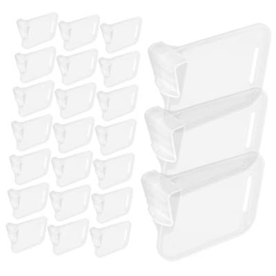 40St Kühlschrank Essen Kühlregalteiler Seitentürteiler unterlegscheiben Gefrierzubehör austauschbarer Kunststoffteiler Multifunktion Splitter Lieferungen Teilung Teilstück Plastik von PartyKindom