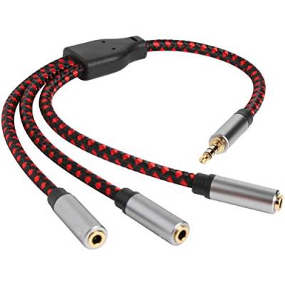 Leitung Zum Teilen Von Kopfhörern Kopfhöreranschluss-splitter Kopfhörerverlängerung Kopfhörer-audio-splitter Kopfhörer-splitter Audio-splitter 3,5 Mm Kabelsplitter Headset Adapter von PartyKindom