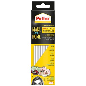 Pattex Heißklebesticks Made at Home transparent, 10 St. von Pattex