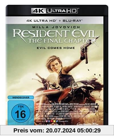 Resident Evil: The Final Chapter  (4K Ultra HD) (+ Blu-ray) von Paul W.S. Anderson
