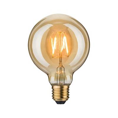 Paulmann 28399 LED Lampe Vintage Globe 95 2,5W Leuchtmittel Gold Dekolampe Beleuchtung 1700K E27 von Paulmann