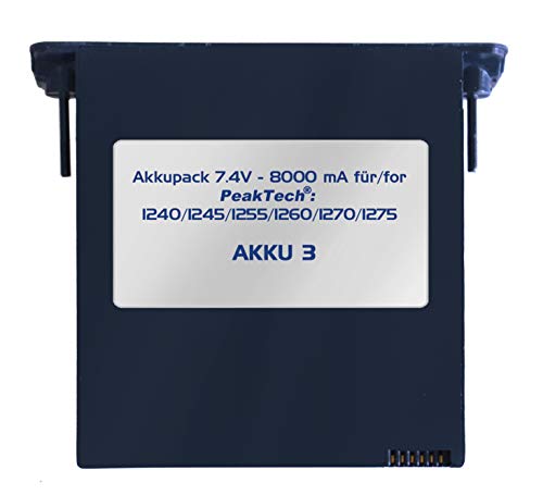 Akkupack 7,4 V - 8000 mA/h von PeakTech