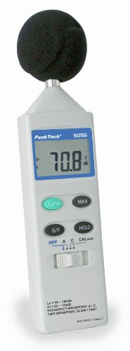 PeakTech Digital-Schallpegelmesser, 3 1/2-stellig von PeakTech