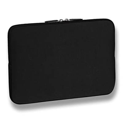 Pedea Laptop Hülle - Laptoptasche 14 Zoll aus Neopren - Laptop Schutz schwarz - dünne Neoprenhülle zum sicheren Verstauen - Schutzhülle für Ihren Laptop - wasserabweisend von Pedea