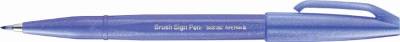 PentelArts Faserschreiber Brush Sign Pen SES15, blauviolett von Pentel Arts