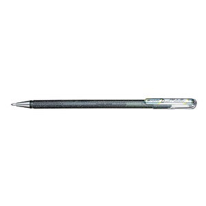 Pentel Hybrid Dual Metallic Gelschreiber 0,5 mm, Schreibfarbe: silber, 1 St. von Pentel