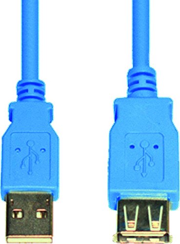 E + P CC 318 lose 3 m USB A USB A blau Kabel USB – Kabel USB (3 m, 3.0 (3.1 Gen 1), USB A, USB A, männlich/männlich, Blau) von Pepe Jeans
