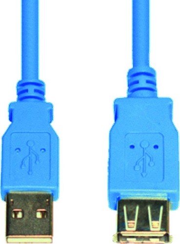 e+p CC 318 3 m USB A USB A männlich weiblich blau USB-Kabel von Pepe Jeans