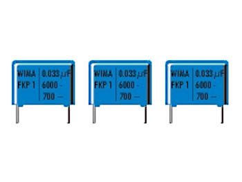 Perel 138939 WIMA-Kondensatoren, FKP1, 1nF, 2000V, 15 mm Abstand von Perel