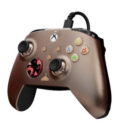 PDP Gaming Controller für Xbox Series X|S & Xbox One Rematch Nubia Bronze von Performance Designed Products LLC