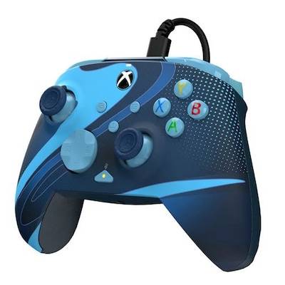 PDP Gaming Controller für Xbox Series X|S & Xbox One Rematch blue tide von Performance Designed Products LLC