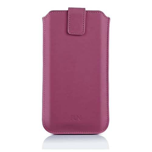 Peter Jäckel Fun Sleeve Uni Größe 6.9" Soft Touch Bright Pink, z.B. für Samsung S20/ S21 Ultra/iPhone 13 Pro Max Innenmaße: ca. 167 x 79 x 9 mm von Peter Jäckel