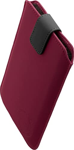 URBAN STYLE Trend CASE Größe 5.7" bis 6.5" Magenta, zum Beispiel für Apple iPhone 6 Plus/Samsung N910 Galaxy Note 4 Innenmaße: Circa 162 x 81 x 10 mm, Rot, 15469 von Peter Jäckel