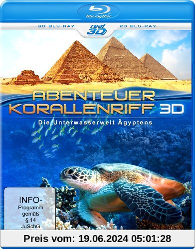 Abenteuer Korallenriff - Die Unterwasserwelt Ägyptens (inkl. 2D Version) [3D Blu-ray] von Peter Lord