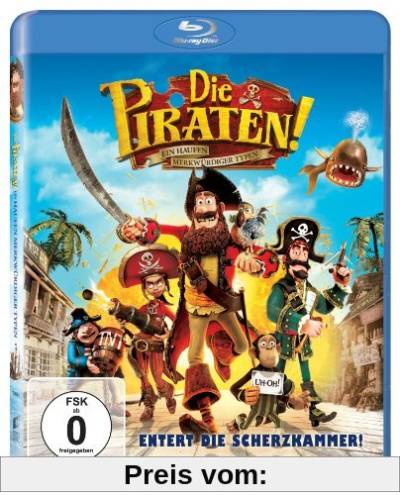 Die Piraten - Ein Haufen merkwürdiger Typen [Blu-ray] von Peter Lord