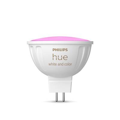 Philips Hue White & Color Ambiance MR16 LED-Lampe 400lm, Einzelpack von Philips Hue