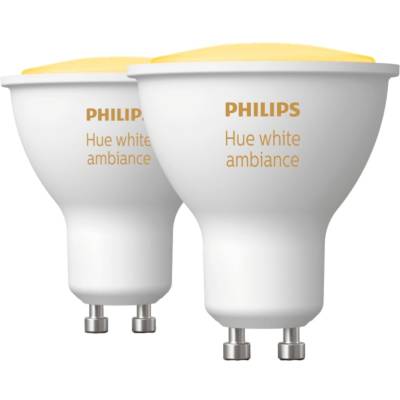 White Ambiance GU10, LED-Lampe von Philips Hue