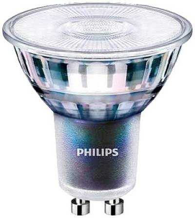 Philips Lighting 70771500 LED EEK F (A - G) GU10 Kolbenform 5.5W = 50W Warmweiß (Ø x L) 50mm x 54m von Philips Lighting