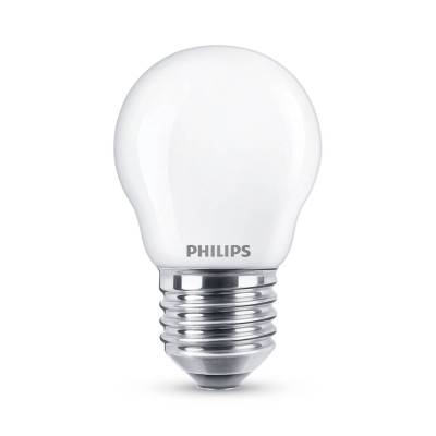 Philips Classic LED-Lampe E27 P45 6,5W 2.700K matt von Philips