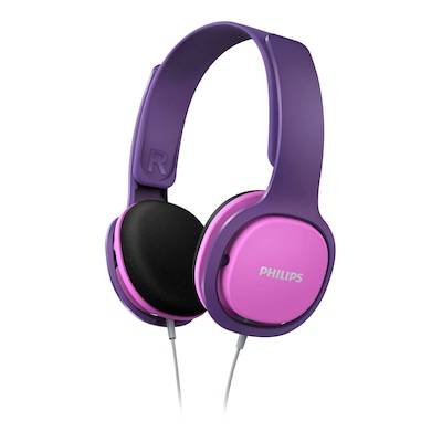 Philips SHK2000PK/00 On Ear Kopfhörer für Kinder - Pink von Philips