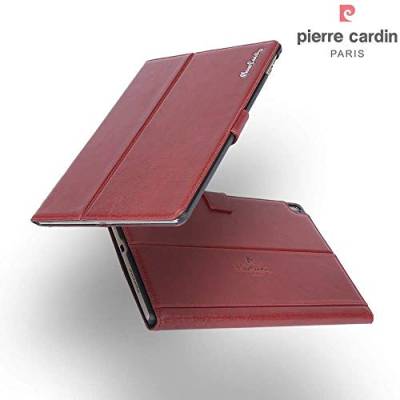 Smart Tablet-Hülle Rot für Tablet-Schutz kompatibel mit Apple iPad Pro 9.7 (2017) von Pierre Cardin