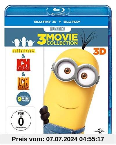 Minions Box (+Blu-ray) (+3D-Blu-ray) von Pierre Coffin