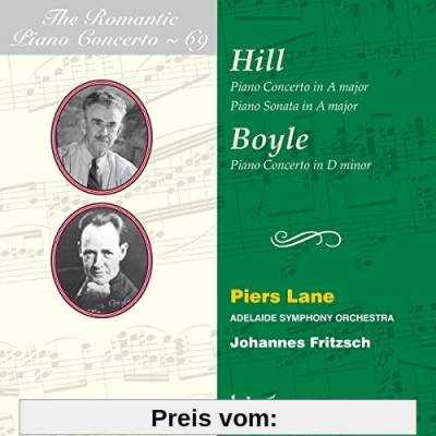 Hill/Boyle: Das romantische Klavierkonzert Vol.69 / Romantic Piano Concerto Vol.69 von Piers Lane