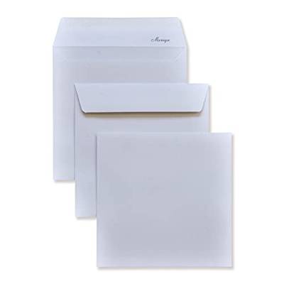 250 Briefumschläge MONIQUE – Speziell gummiert, F.to 170 x 170 cm, aus Papier, handverarbeitet, FSC 120 g. – Pigna Envelopes von Pigna Envelopes