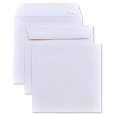 250 Briefumschläge MONIQUE – Speziell gummiert, F.to 230 x 230 cm, aus Papier, handverarbeitet, FSC 120 g. – Pigna Envelopes von Pigna Envelopes