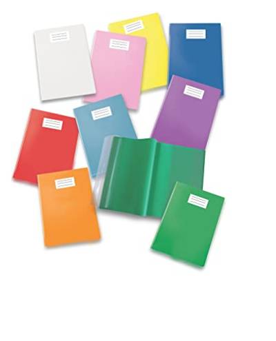 Packung mit 25 farbigen Notizbüchern, nicht transparent, f.to A4 - hellblau von Pigna