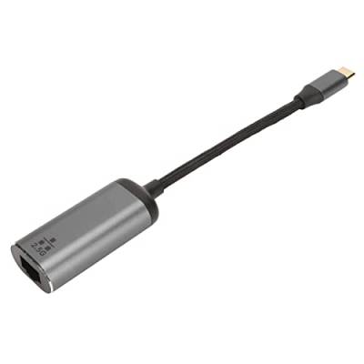 5-Gbit/s-USB-C-zu-Ethernet-Adapter,SCHNELLER 2, Plug-and-Play-Gigabit-LAN-Netzwerkadapter, Plug-and-Play-USB-Typ-C-Ethernet-Adapter von Pilipane