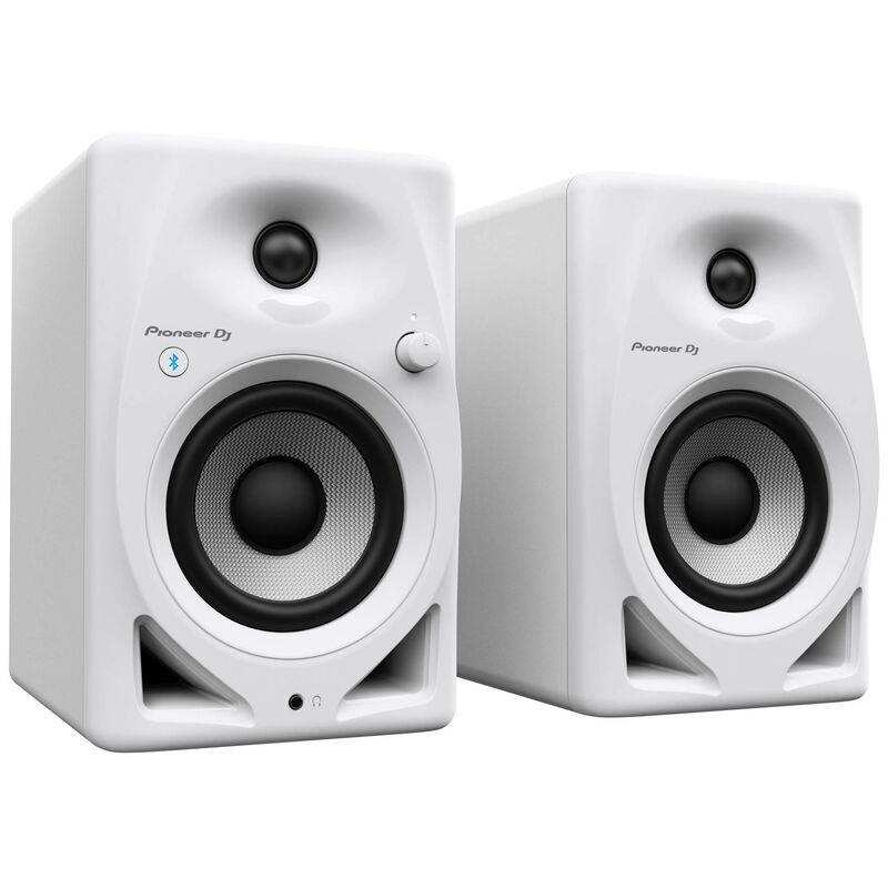 Pioneer DJ DM-40D-BT-W 4 Zoll Bluetooth Monitor Lautsprecher weiß von Pioneer DJ