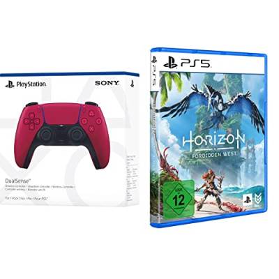 DualSense Wireless Controller Cosmic Red + Horizon Forbidden West [PlayStation 5] von Playstation