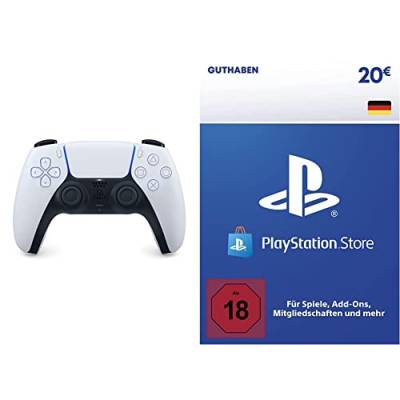 DualSense Wireless-Controller [PlayStation 5 ] + PSN Guthaben | 20 EUR | deutsches Konto | PS5/PS4 Download Code von Playstation
