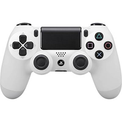 Sony DualShock 4 Gamepad PlayStation 4, Weiß – Zubehör für Videospiele (Analog/Digital, D-Pad, Haus, Share, kabellos, Bluetooth) von Playstation