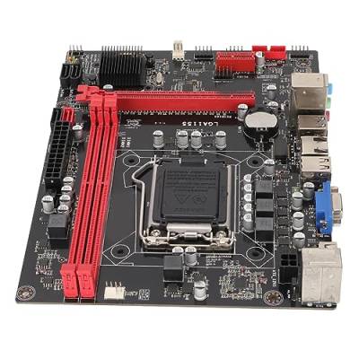 Plyisty B75 Computer Motherboard Desktop M ATX Small Board Unterstützt LGA 1155CPU DDR3 Dual Channel, Unterstützt Digitalen HD-Videoausgang von Plyisty