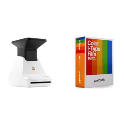 Polaroid Lab Sofortdrucker - Weiß - 9019, Keine Filme & Color Film für i-Type - Doppelpack von Polaroid