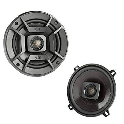 POLK AUDIO DB522 DB+ Serie 5,25 Zoll Koaxial-Lautsprecher mit Marine-Zertifizierung, Schwarz von Polk Audio