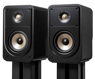 Polk Audio Signature Elite ES15 hochauflösende Regallautsprecher fürs Heimkino, Stereo Lautsprecher, Surround Boxen, Hi-Res zertifiziert, kompatibel mit Dolby Atmos und DTS:X (Paar), Schwarz, SIGS15ELBK von Polk Audio