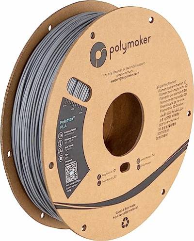 Polymaker PolyMax Tough PLA Grau - 1.75mm - 750g von Polymaker
