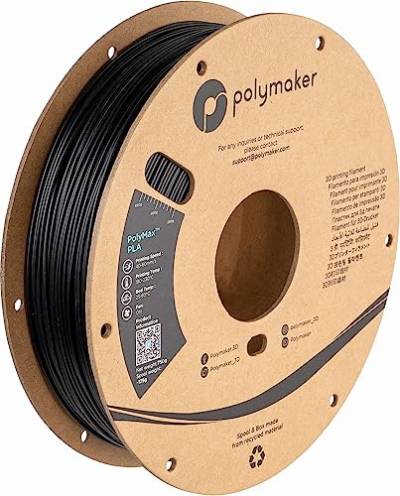 Polymaker PolyMax Tough PLA Schwarz - 1.75mm - 750g von Polymaker