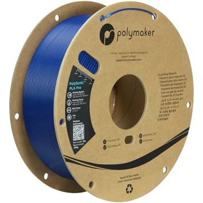 Polymaker PolySonic High Speed PLA PRO - 1.75mm - 1kg - Blue von Polymaker