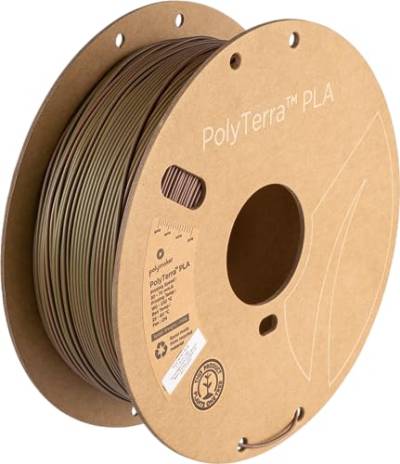 Polymaker Polyterra PLA Dual Color - 1.75mm - 1kg - Camouflage (Dark Green-Brown) von Polymaker