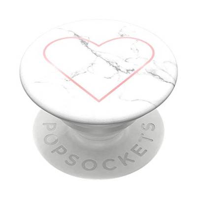 PopSockets PopGrip - Ausziehbarer Sockel und Griff für Smartphones und Tablets mit einem Austauschbarem Top - Stoney Heart von PopSockets